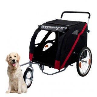 Hondenfietskar Doggy Deluxe Exclusivio met wandelset