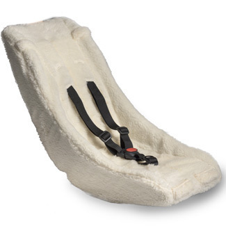 Babyschaal fietskar Basic 2-9 mnd - Schapenvacht